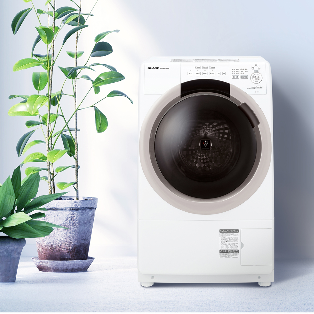 ドラム式洗濯乾燥機 SHARP ES-S7H-WL 2023年製 洗濯:7Kg/乾燥:3.5Kg