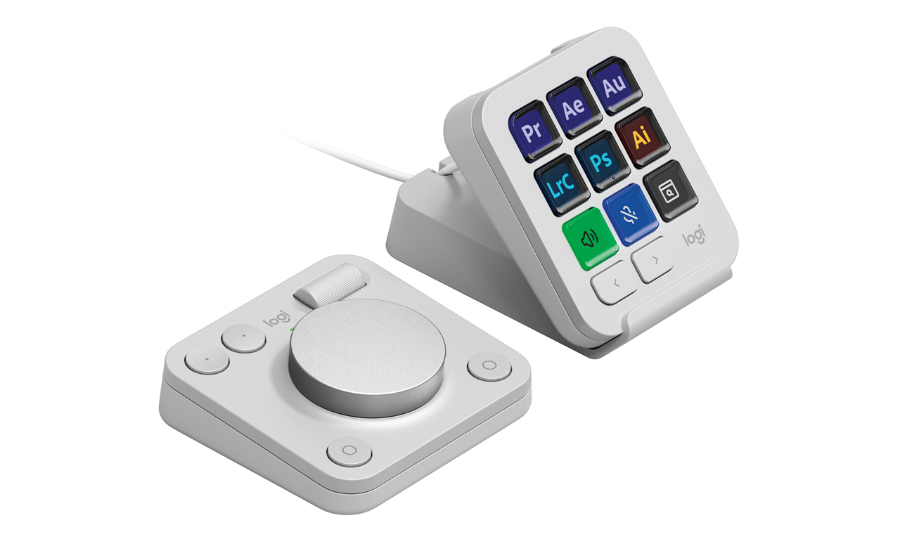 ロジクール初のクリエイター向け左手デバイス「MX クリエイティブ