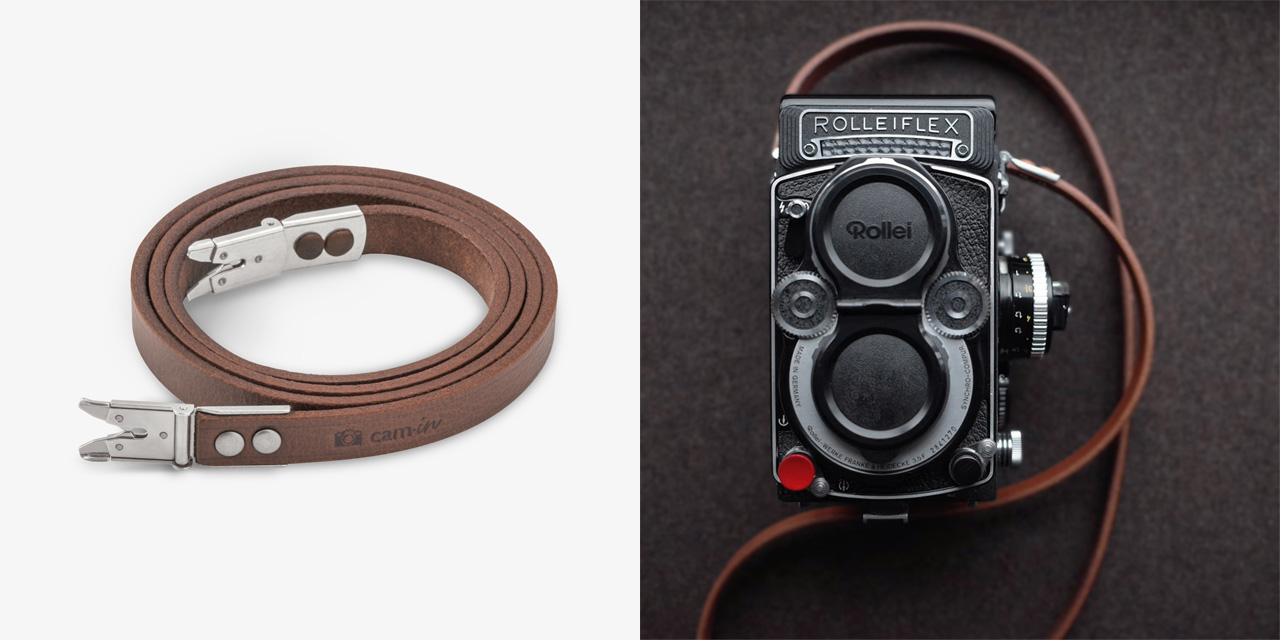 cam-in、「ローライフレックス用カメラストラップ」に新色2色を追加