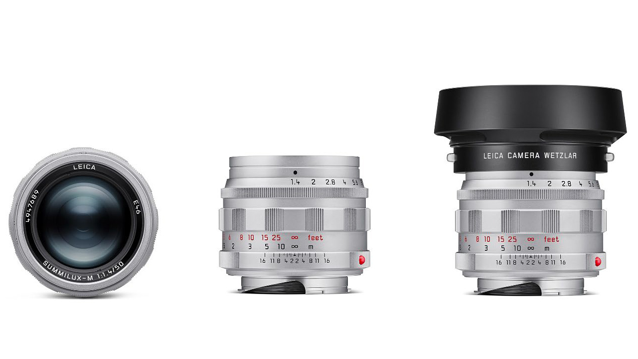 ライカ、ライカMレンズの復刻版「ライカ ズミルックスM f1.4/50mm」を