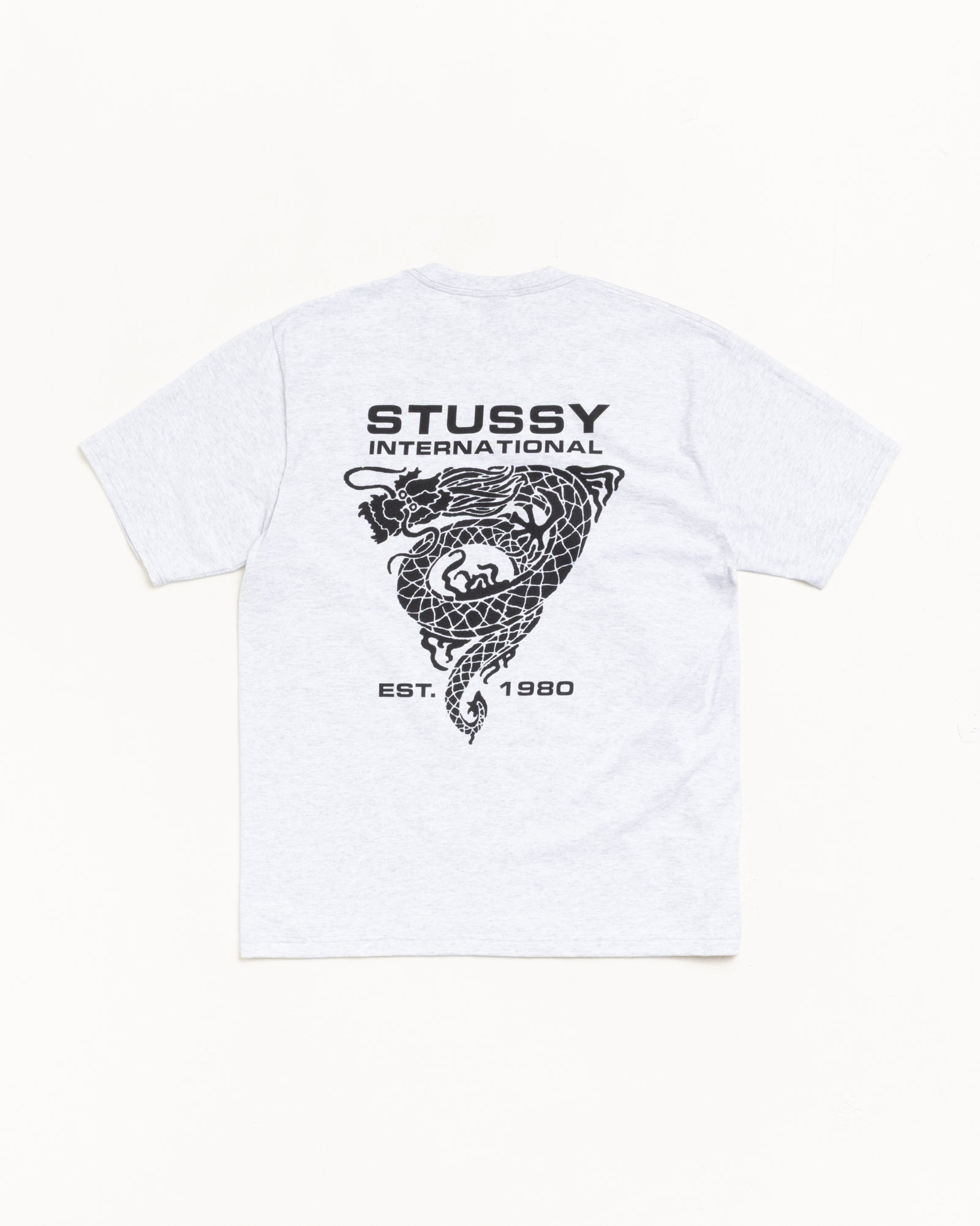 Dragon Tee – Ash Heather | Tees | Stüssy Japan