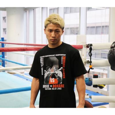 井上尚弥 Tシャツ Lサイズ サイン&シリアルナンバー付 井上尚弥 限定 T