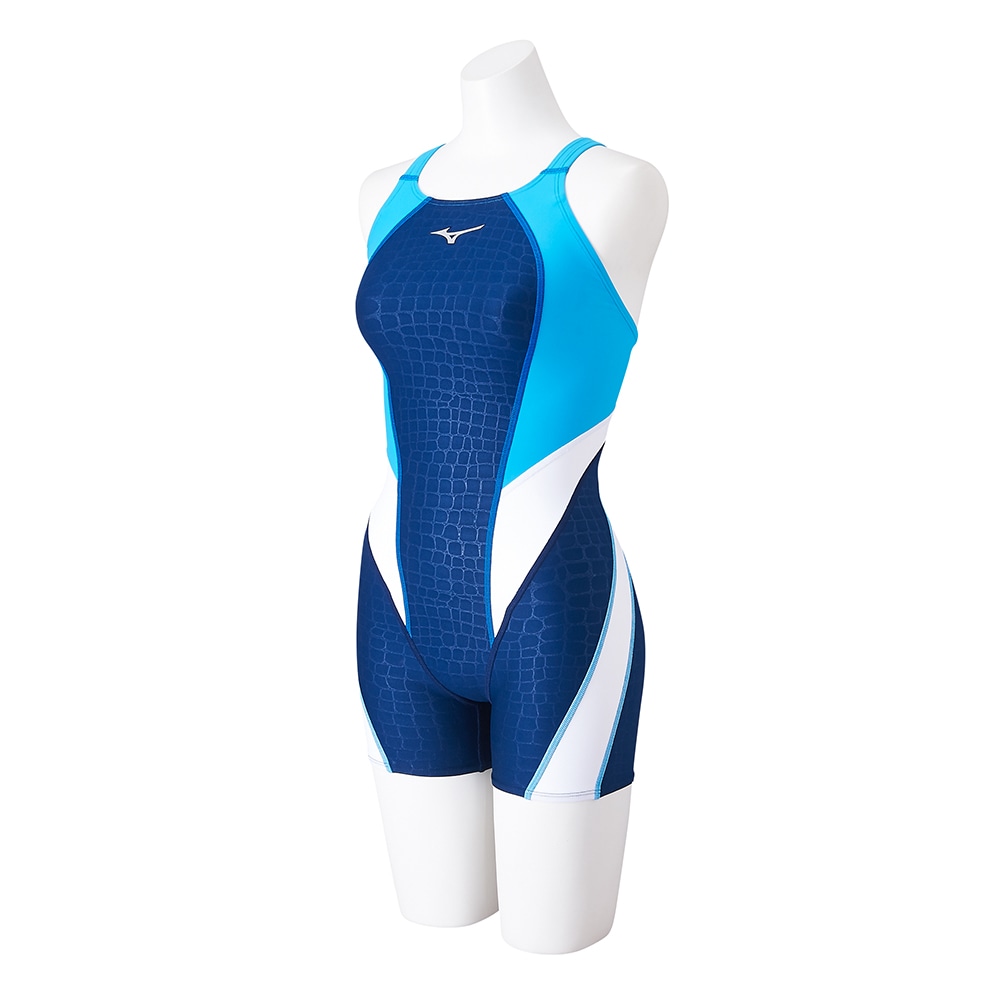 競泳練習用ミディアムハーフスーツ|N2MGB263|競泳水着|スイム|ミズノ