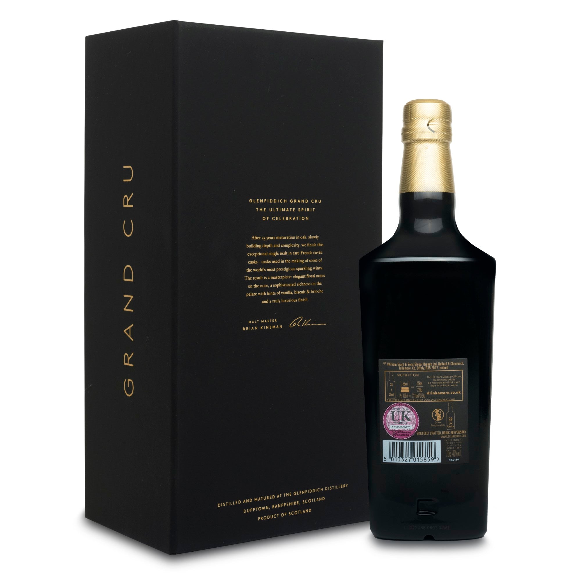 Whisky Glenfiddich Grand Cru, 23 Year Old, gift box, 700 ml