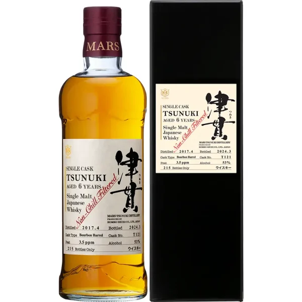 Review] Single Cask Tsunuki AGED 6 YEARS Cask No.T121 | Japanese