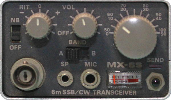 ミズホ通信 6m QRP SSB/CWハンディトランシーバー(MX-6S(ピコ6S))