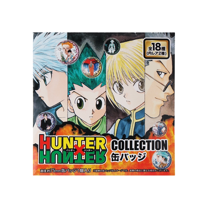 キルア HUNTER×HUNTER ハンターハンター 原作缶バッジコレクション