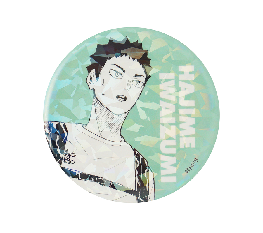 ハイキュー 極楽湯 及川徹 岩泉一 ハイキュー 極楽湯 コラボ 缶バッジ