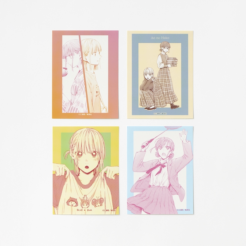 アオのハコ」額装高精細デジタルカラー千夏と大喜 アオのハコ展 アオ