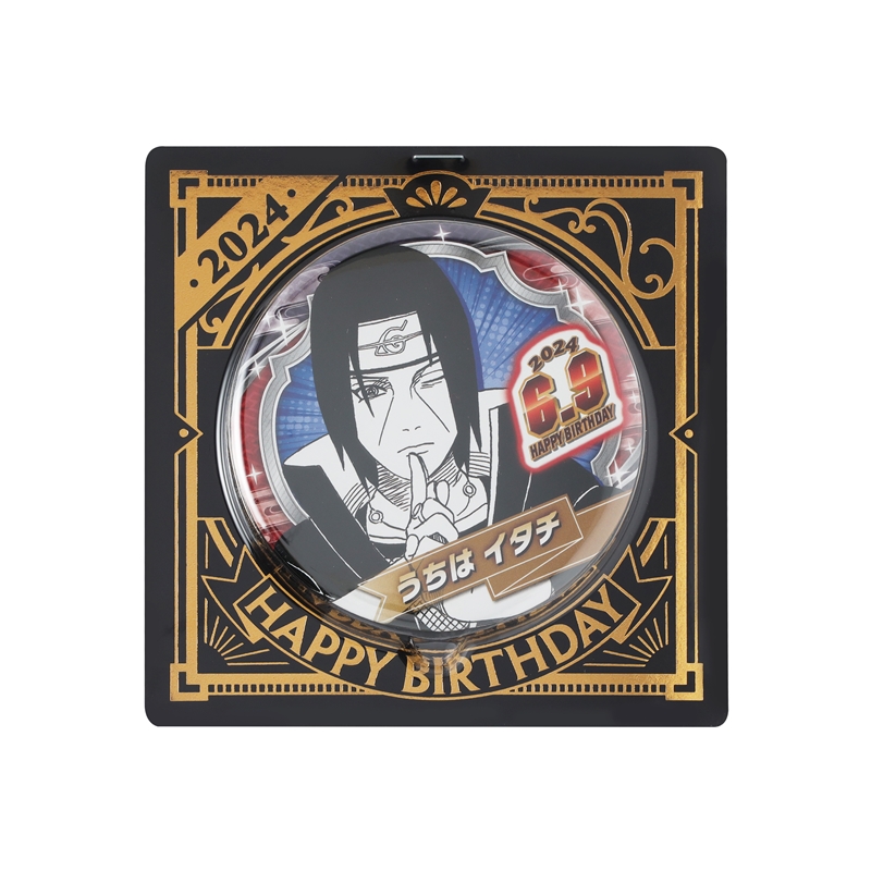 NARUTO SEGA限定 缶バッジ うちはサスケ うちはイタチ はたけカカシ