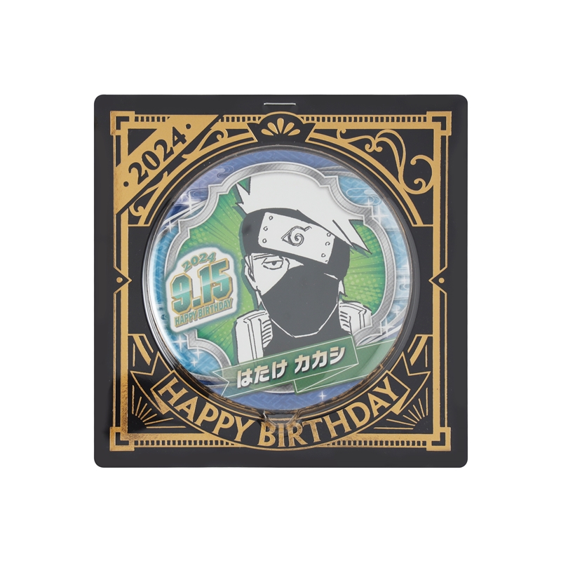 NARUTO－ナルト－』バースデイ缶バッジ はたけカカシ BD3