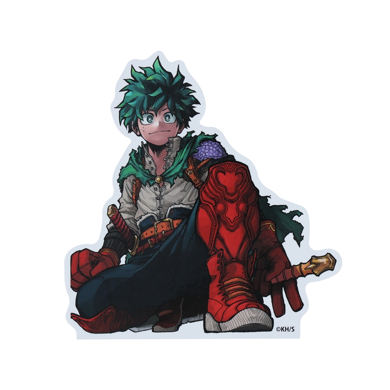 僕のヒーローアカデミア』ダイカットステッカー 緑谷出久 2023年