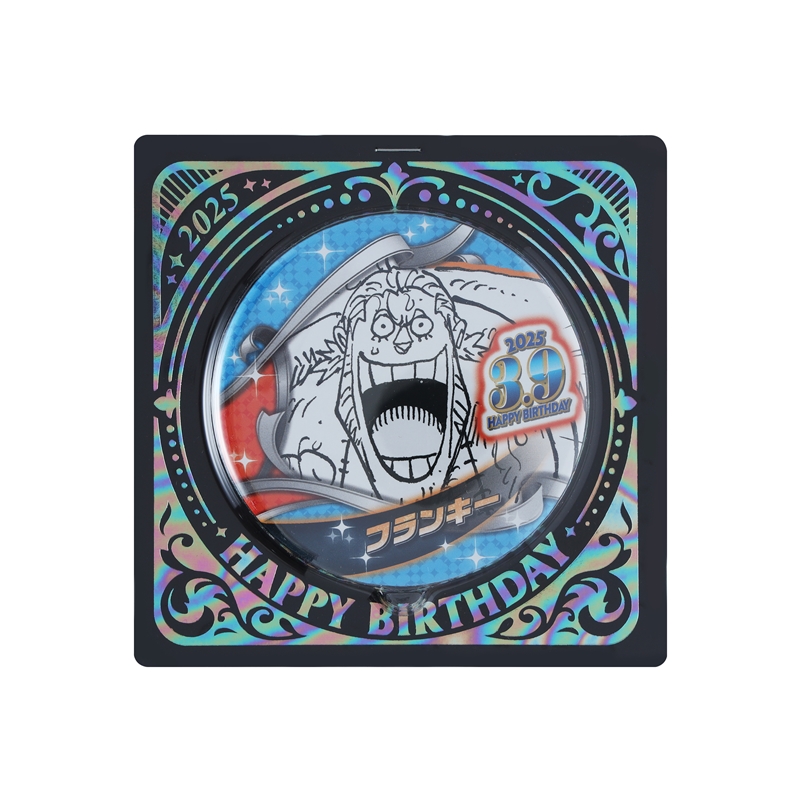 ONE PIECE』バースデイ缶バッジ フランキー BE1