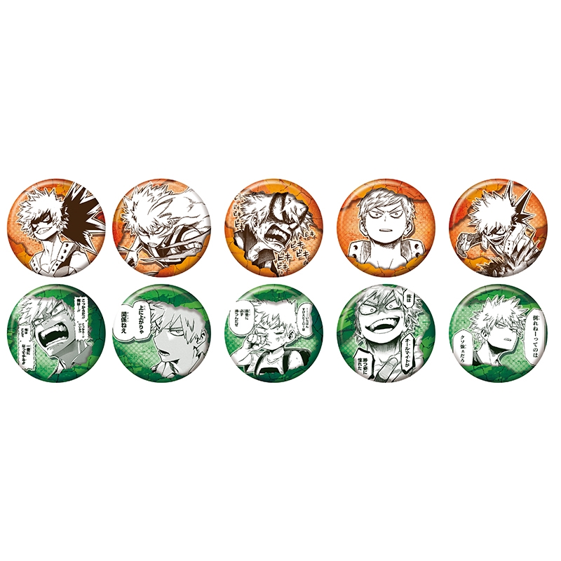 ヒロアカ 爆豪勝己 十傑 缶バッジ ジャンフェス 2025 ジャンプフェスタ