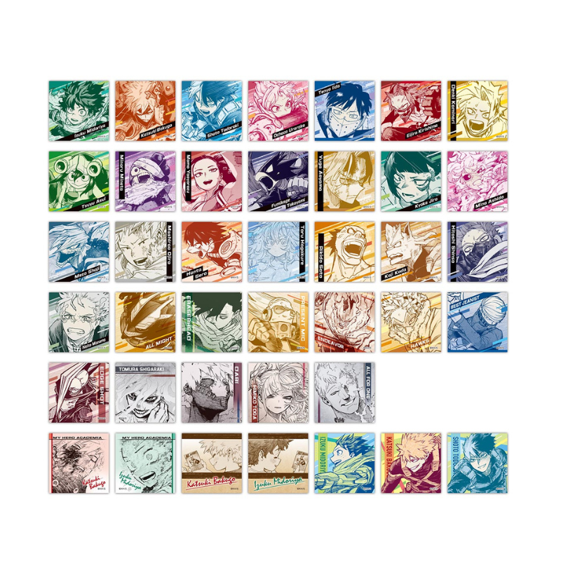 ヒロアカ 原画展 マグネットステッカー 全種セット 僕のヒーロー