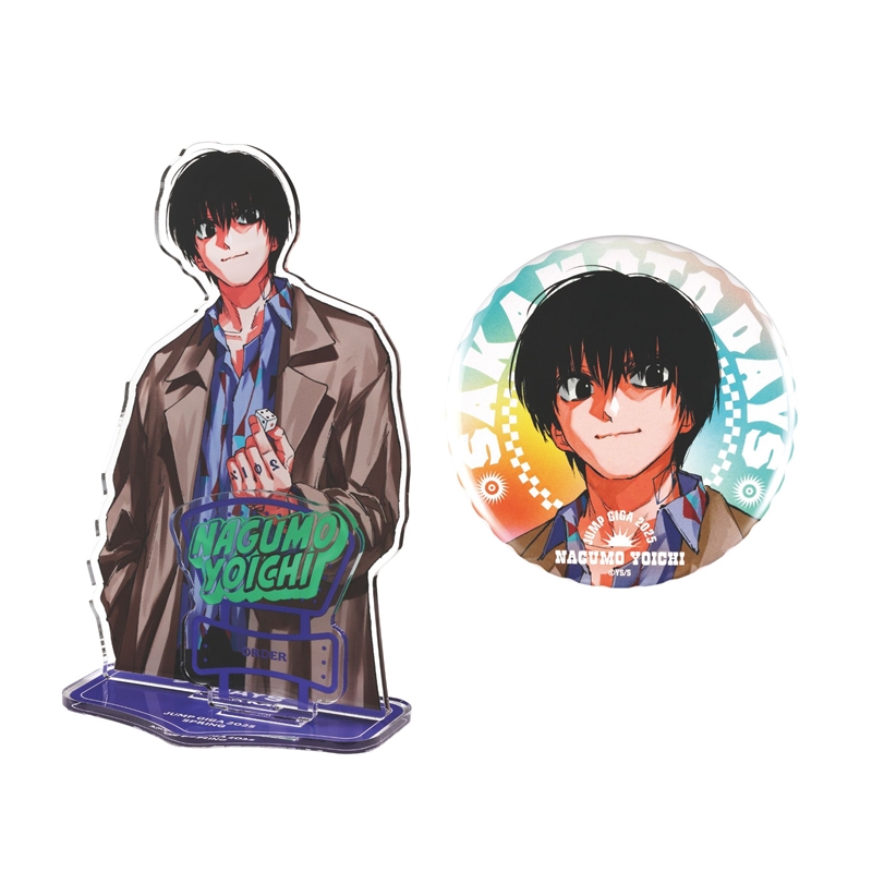 サカモトデイズ ゼブラック アクリルバッジ 南雲与一 SAKAMOTO DAYS