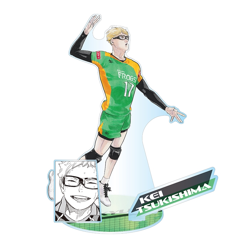 ハイキュー！！』アクリルGIGAフィギュア 月島蛍 BE3: 装飾品