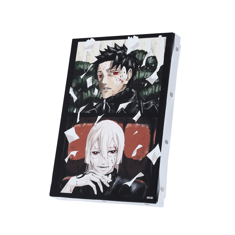 カグラバチ』フルカラーアートボード 暗がり ＜六平千鉱と昼彦