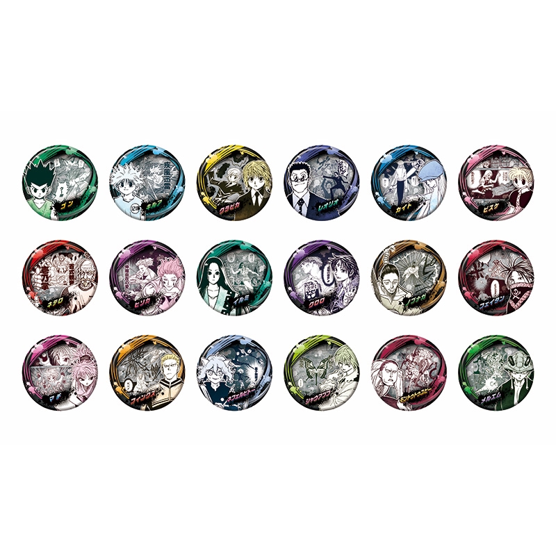 HUNTER×HUNTER』コレクション缶バッジ ABILITIES