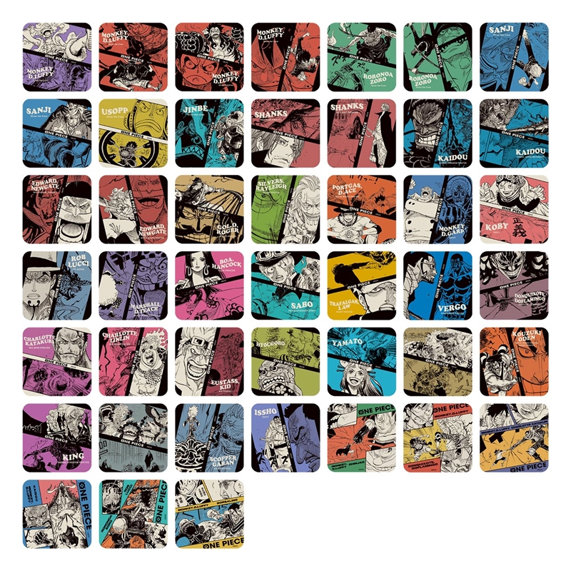 ONE PIECE』アートコースター 第5弾 （全45種／ランダム5