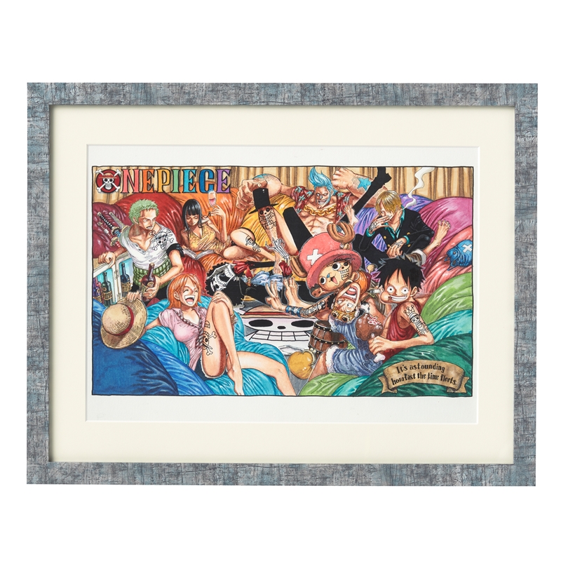 8月22日受注開始『ONE PIECE』額装高精細複製原画: |集英社ジャンプ