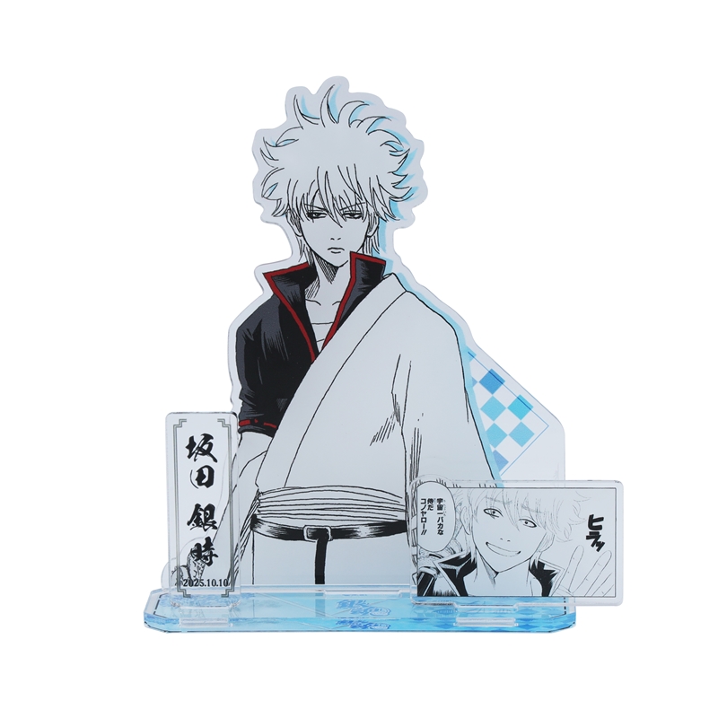 銀魂】坂田銀時 バースデーセット・缶バッジ・アクキー・アクスタ・布