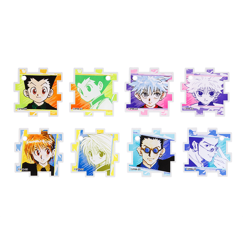 冨樫義博展 つながるアクリルパズルコレクション 全種セット 全54種