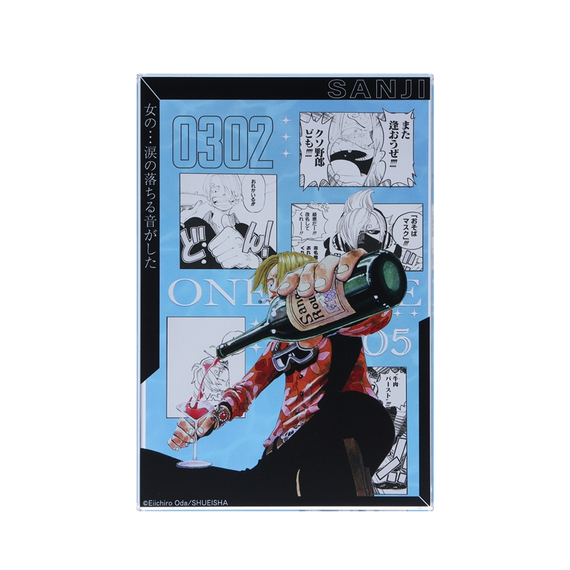 ONE PIECE』アクリルブロック “HEROES” サンジ BF1