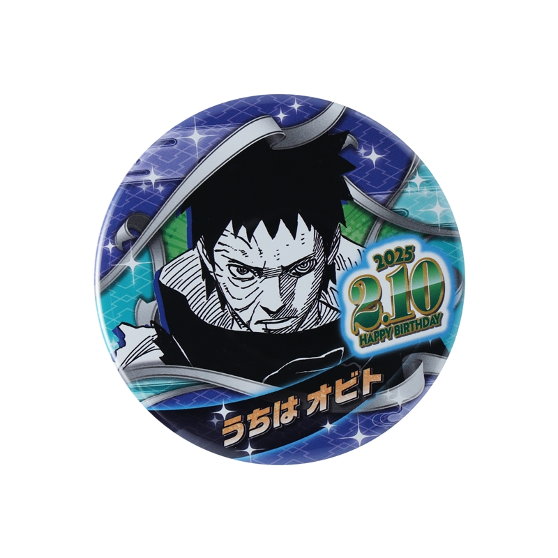 NARUTO 缶バッジ うちはオビト J-WORLD NARUTO 缶バッジ うちはオビト