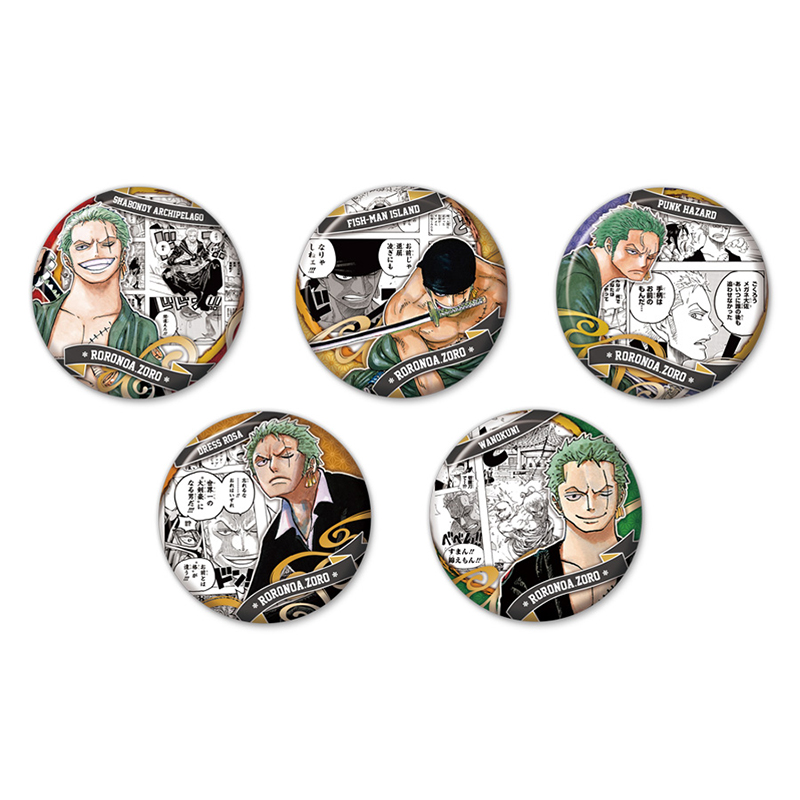 ONE PIECE』コレクション缶バッジ“HEROES” 【ロロノア