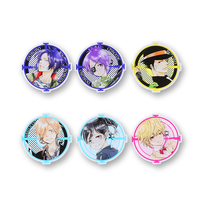 家庭教師ヒットマンREBORN!アクリルバッジ フラン 原作 原画 エル