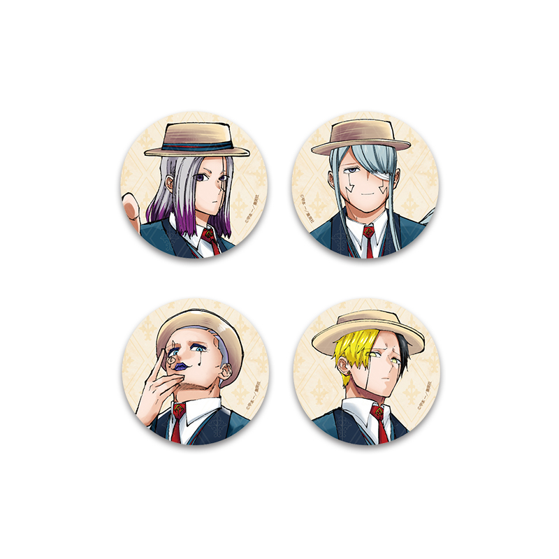 マッシュル ジャンプフェスタ JF 2024 マッシュ バーンデッド 缶バッジ