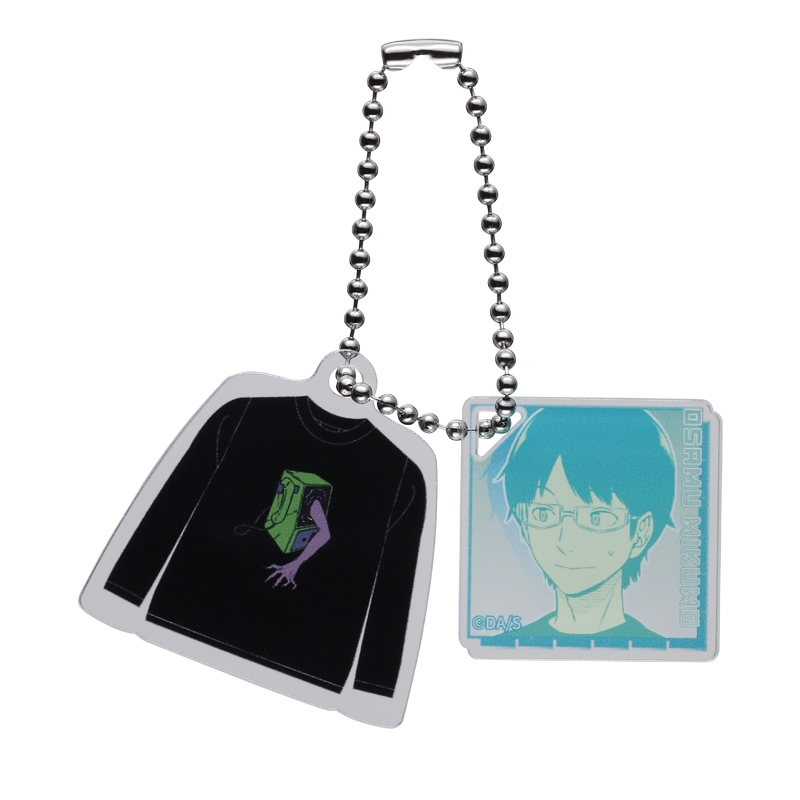 ワールドトリガー』ロングTシャツ フリーサイズ チャーム付き【昭和の