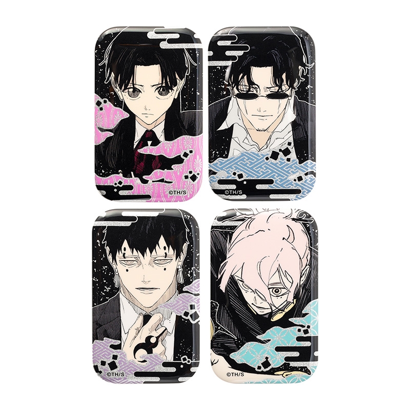 カグラバチ』蒔絵風スクエア缶バッジコレクション 第1弾 （全12種