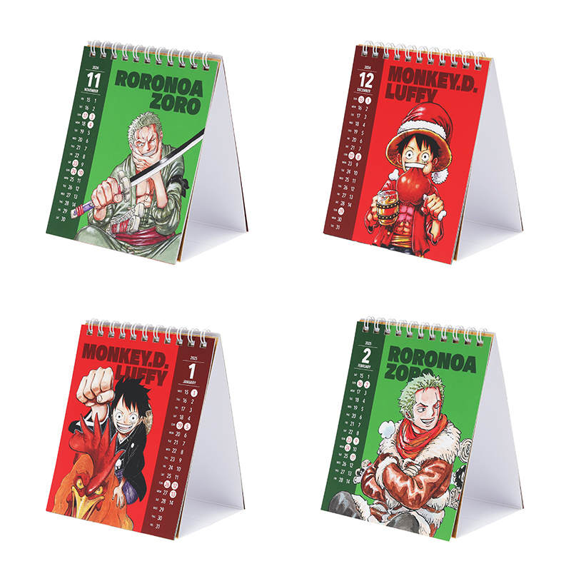 ONE PIECE』コミックカレンダー2025 （卓上／特製デザイン
