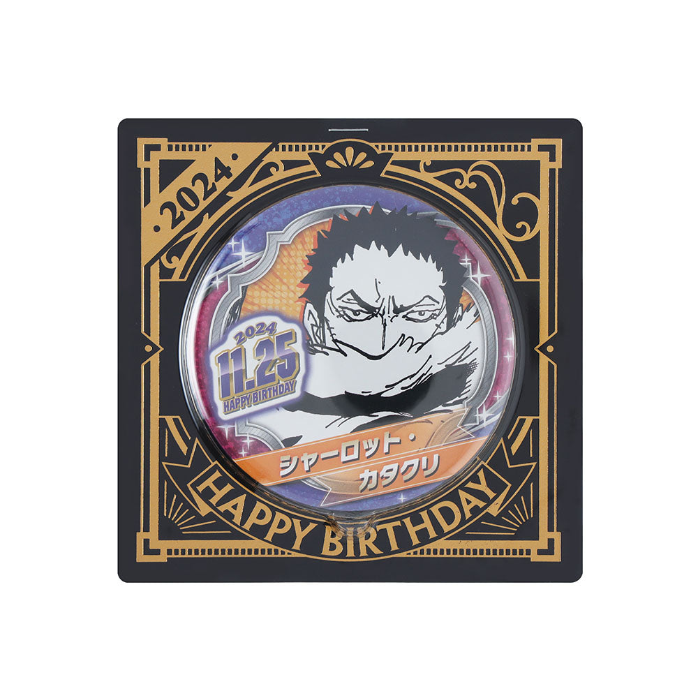 ワンピース トンガリバースデー缶バッジ フランキー ワンピース ONE