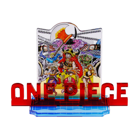 ONE PIECE BASE SHOP アクリルブロック ゴーイングメリー号 他