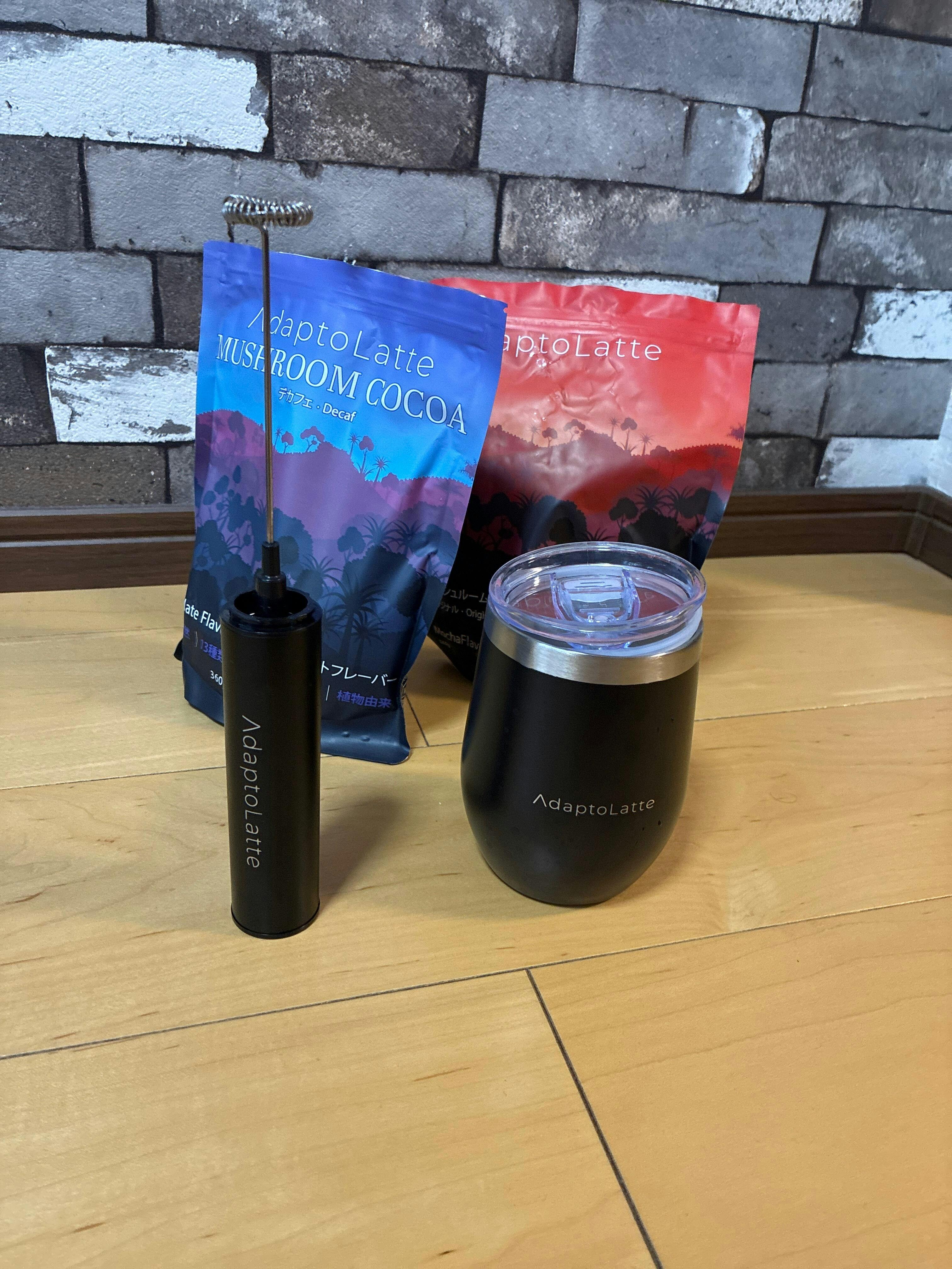 デカフェ + 抹茶 スターターキット – AdaptoLatte JP