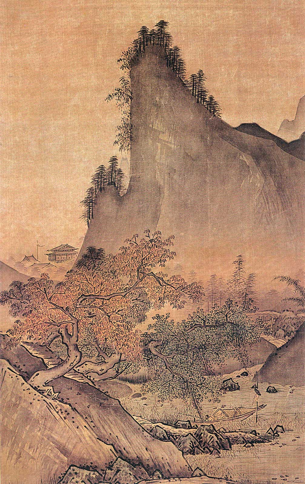 山元春汀 団扇 5本 四季山水画 山元春汀 団扇 5本 四季山水画