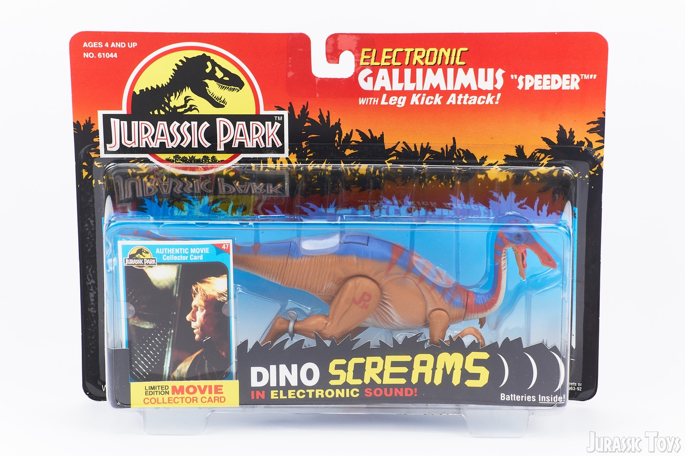 希少】Jurassic Park Gallimimus PVCモデルキット Gallimimus super