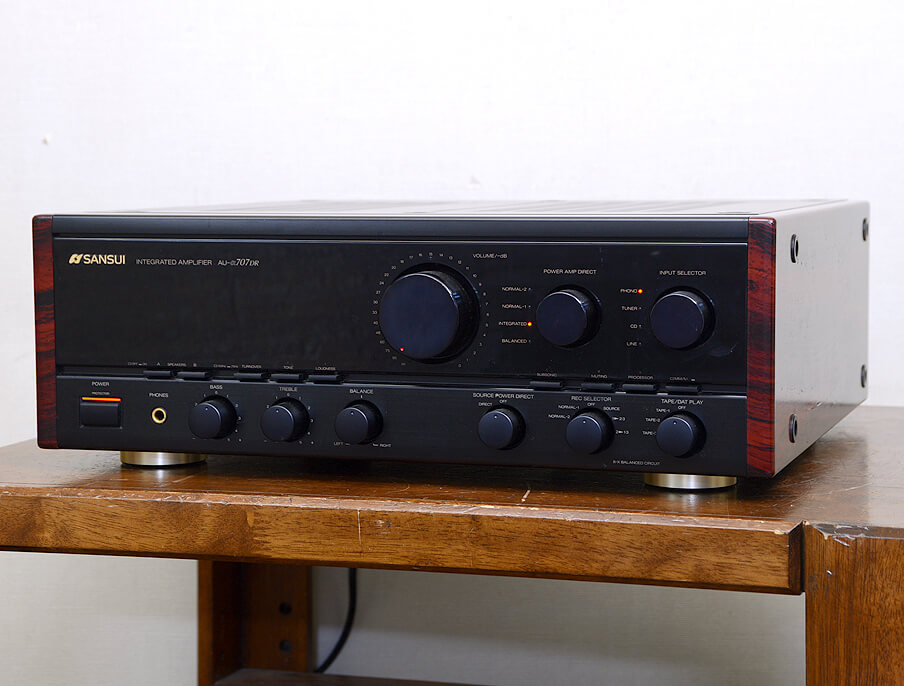 SANSUI AU-α707DR プリメインアンプ / 札幌の中古オーディオ・レコード