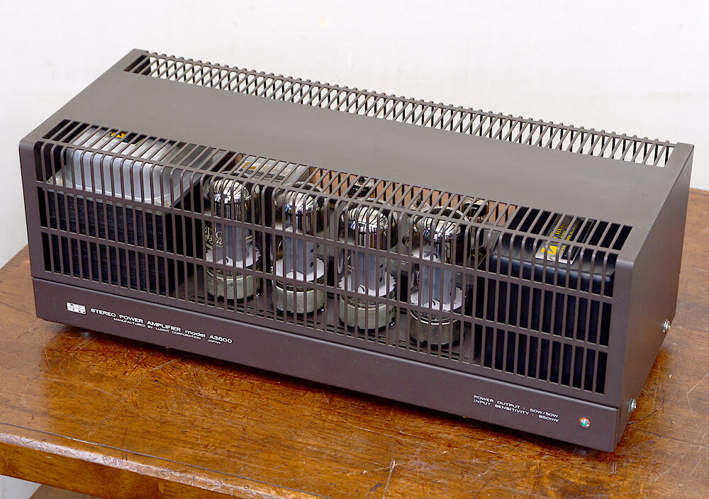 LUXMAN ラックスマン MQ-80 真空管パワーアンプ 6336A 名器です。 電源