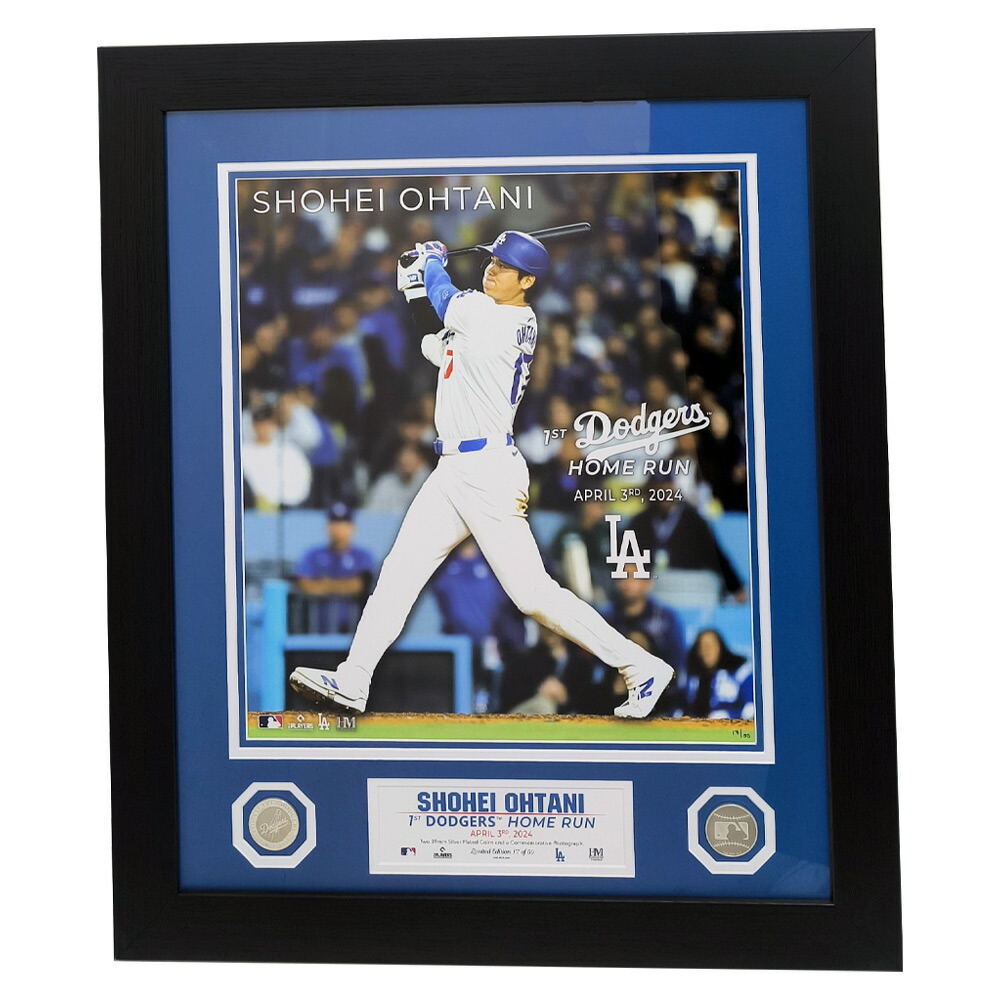 ドジャース 大谷翔平 『ナリーグMVP記念号』 額縁入 ロサンゼルス
