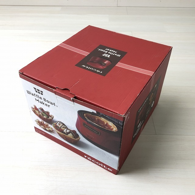 調理器具】レコルト ワッフルボウルメーカー RWB-1(R)の買取｜埼玉県