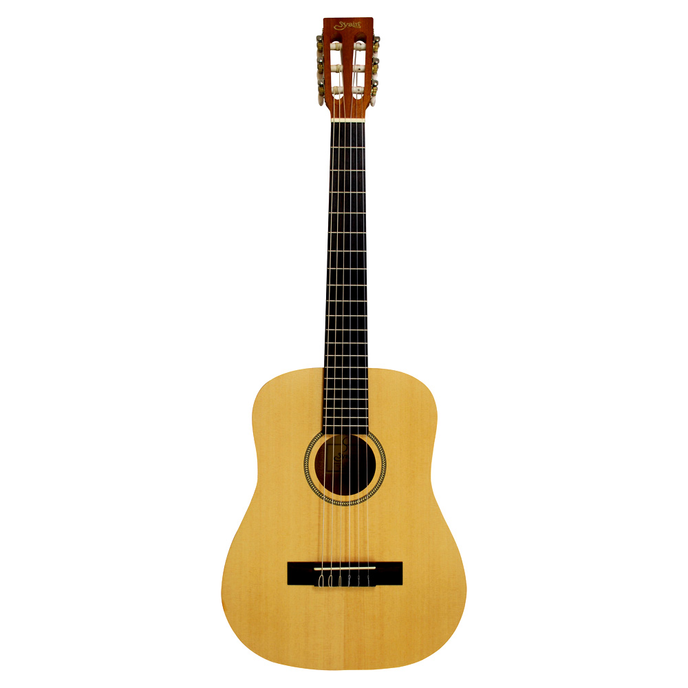 アウトレット S.yairi YM-02/NTL アコースティック ミニギター 弦は