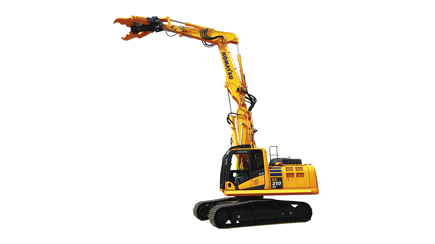 コマツ建機 PC450LCD ツーピースブーム仕様解体機 1/50 KOMATSU