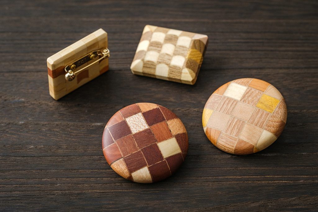 展示販売「木を愛でる」太田木工[OTA MOKKO]の寄木細工作品