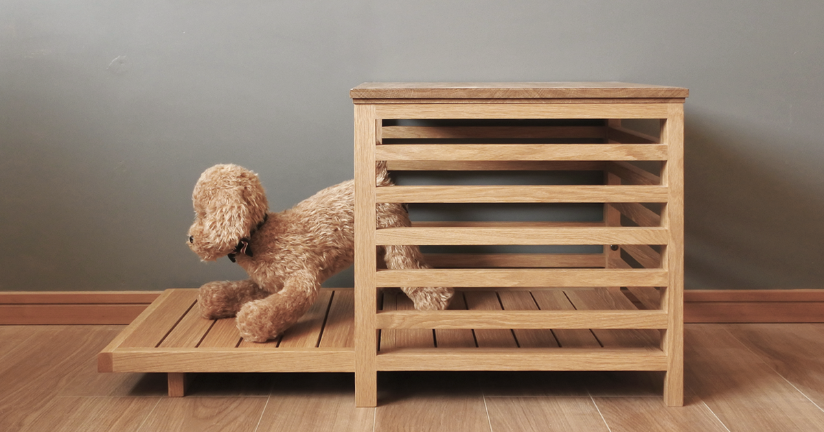 KAMAKURA 桐 木製ペットハウス 日本製 KAMAKURA 桐 木製ペットハウス