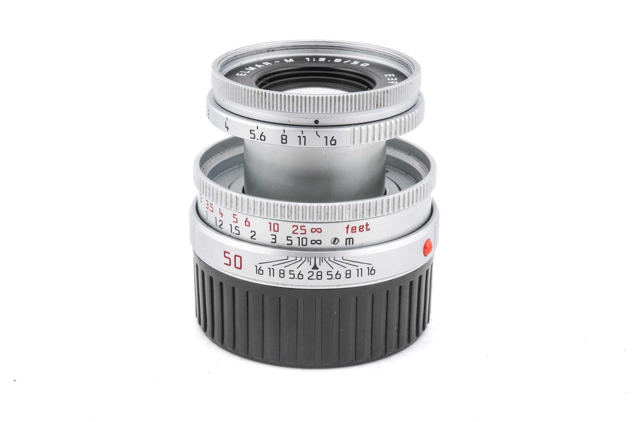 Leica 50mm f2.8 Elmar-M (Silver, 11823) - Lens – Kamerastore