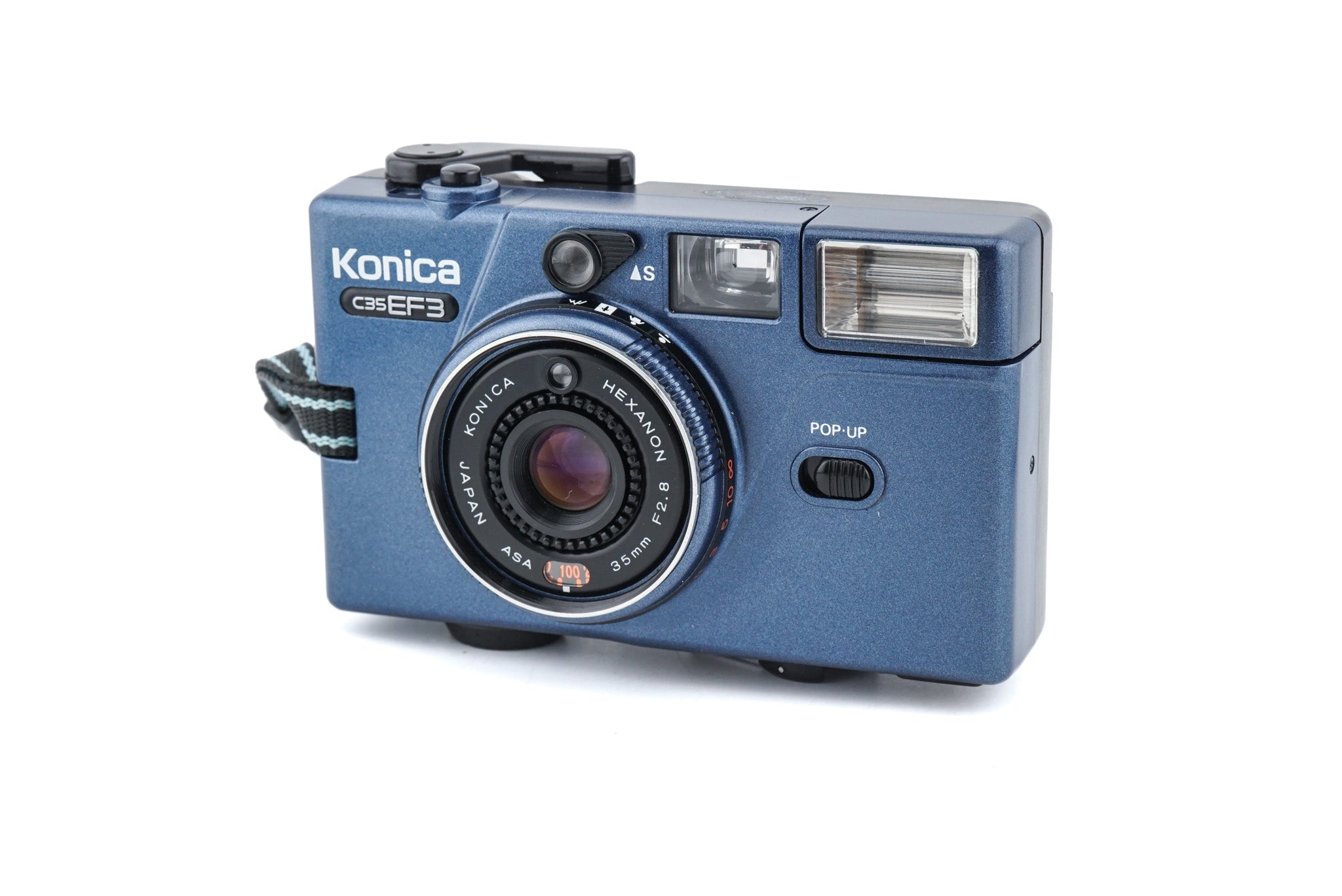 フィルムカメラ Konica POP ブルー Konica C35EF3 ブルー コニカ